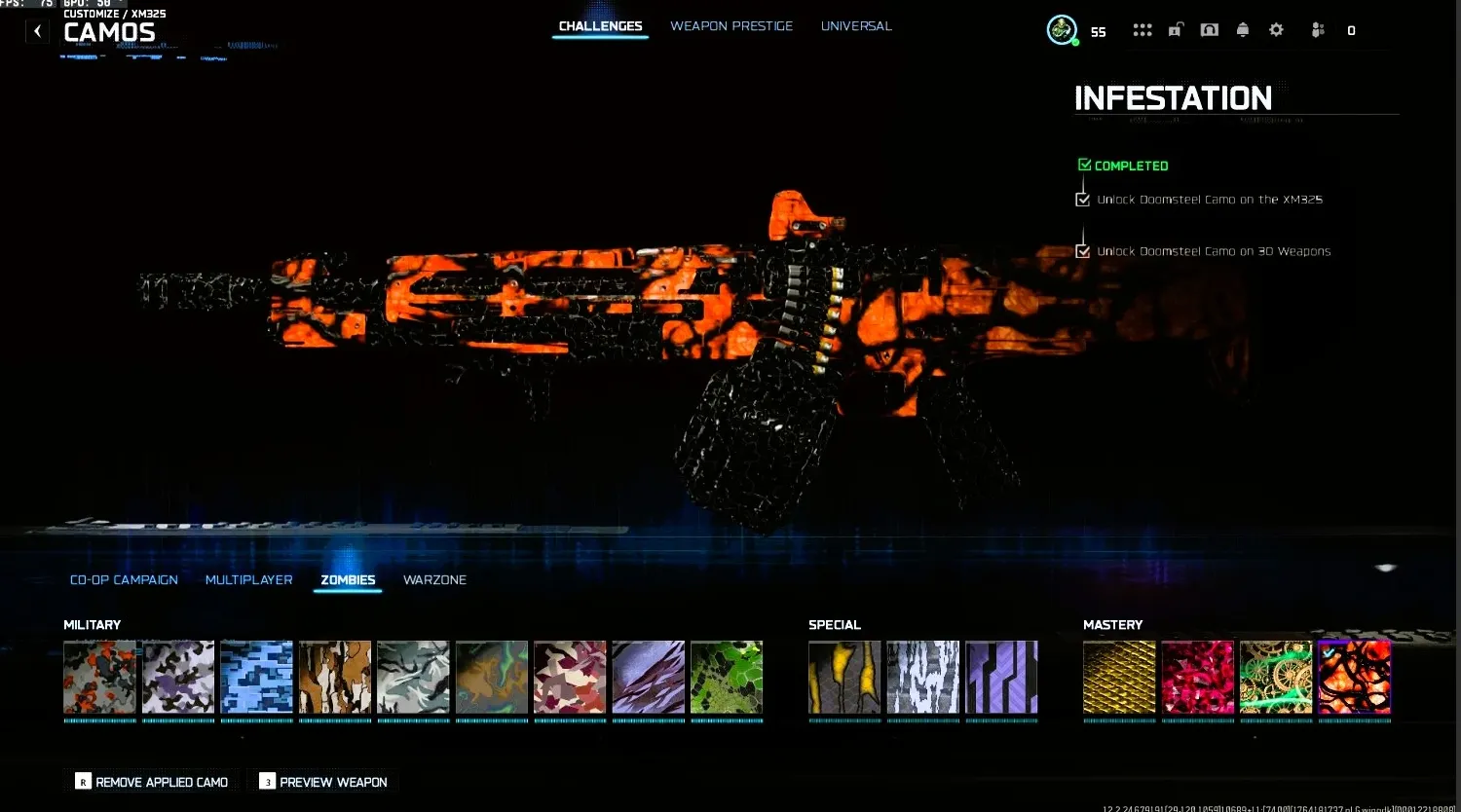 ๐ฅ BO7 Infestation ๐จ 450+ Camos Unlock ๐ Prestige 1 ๐ก๏ธ 20 Ops Unlocked ๐ซ All Guns Unlocked ๐ 10 Premium Operators ๐ Steam / Battle.net